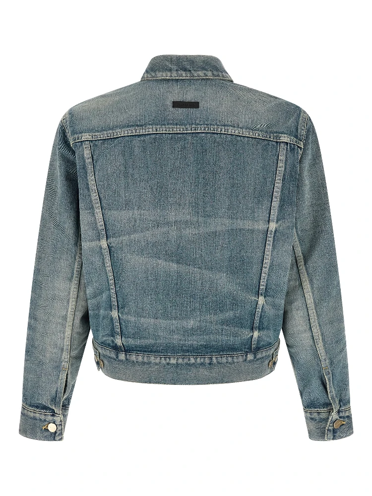 Blue Cotton Denim Jacket alternative