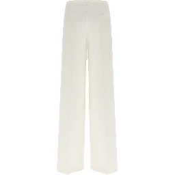 White Linen Casual Pants