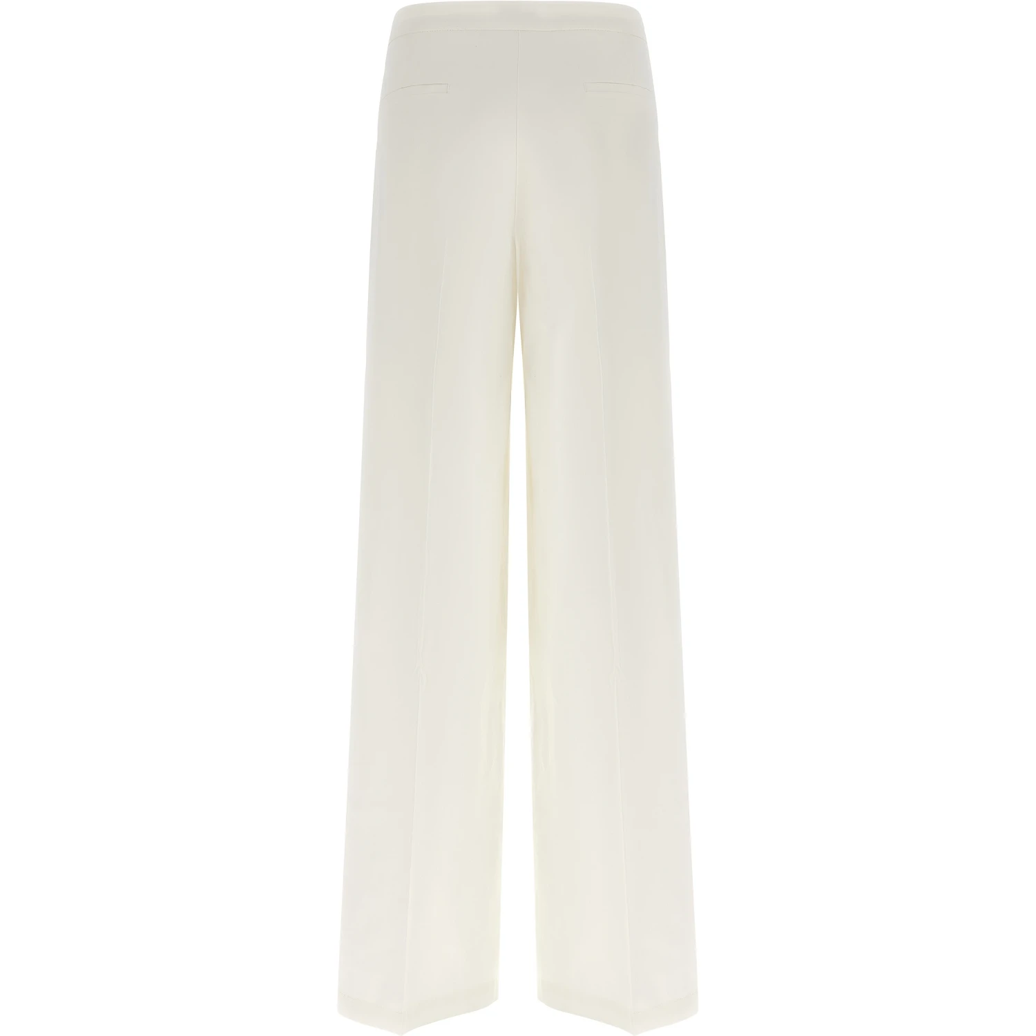 White Linen Casual Pants
