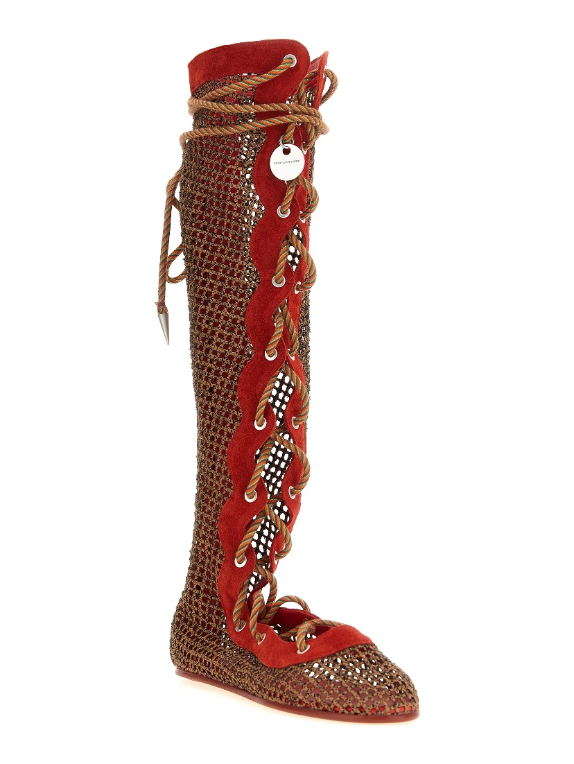 Multicolor Polyester Over The Knee