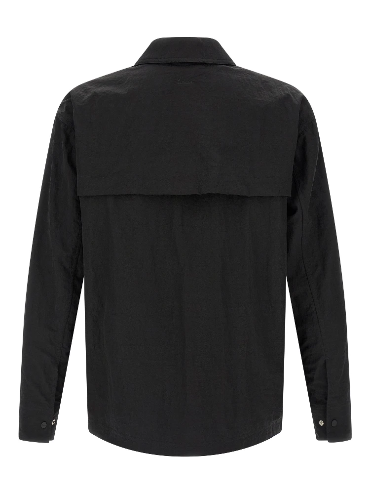 Black Polyamide Full-Length Jacket alternative