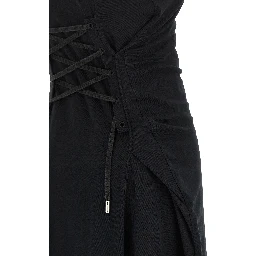 Black Cotton Long Dress