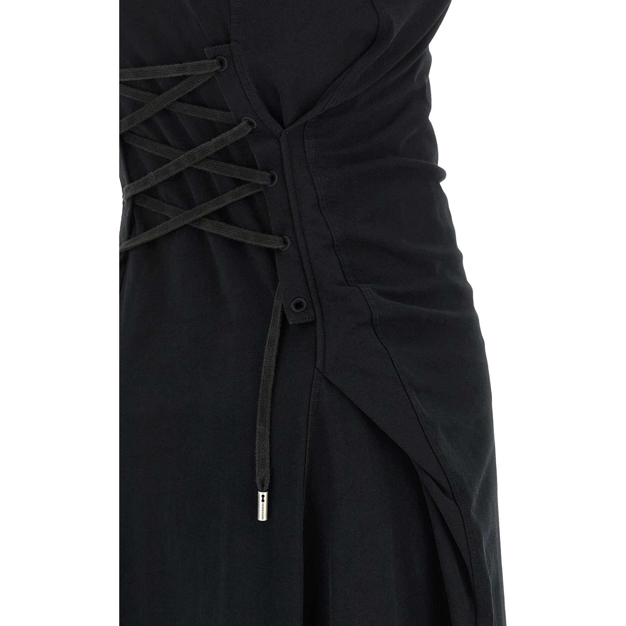 Black Cotton Long Dress