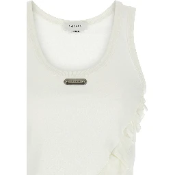 White Cotton Tank Tops