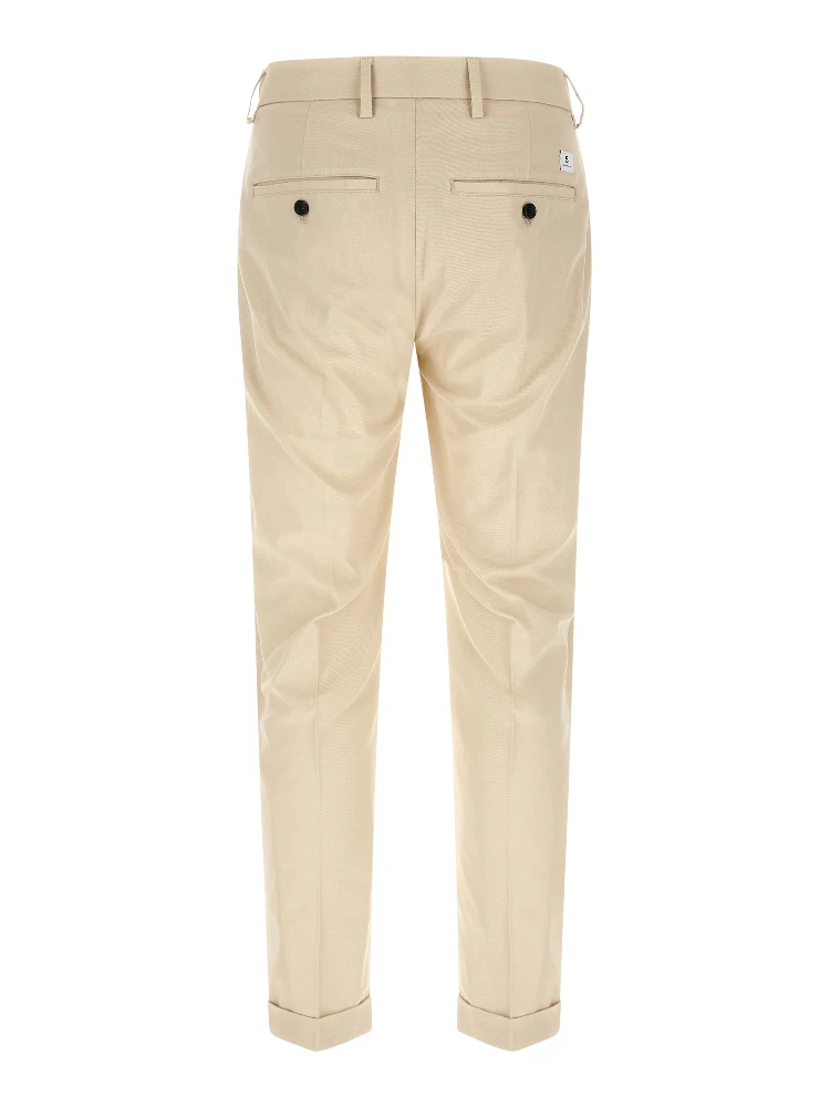 Beige Cotton Chino Pants alternative