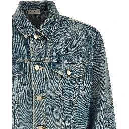 Blue Cotton Denim Jacket