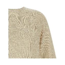 Gold Cotton Cardigan