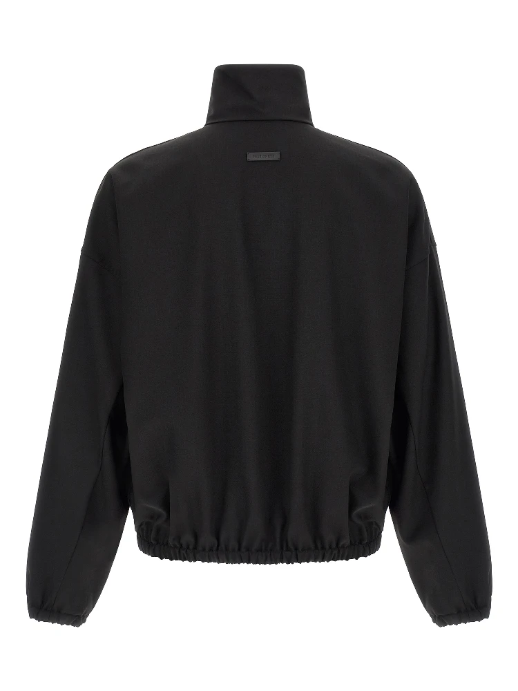 Black Virgin Wool Sweatshirt alternative