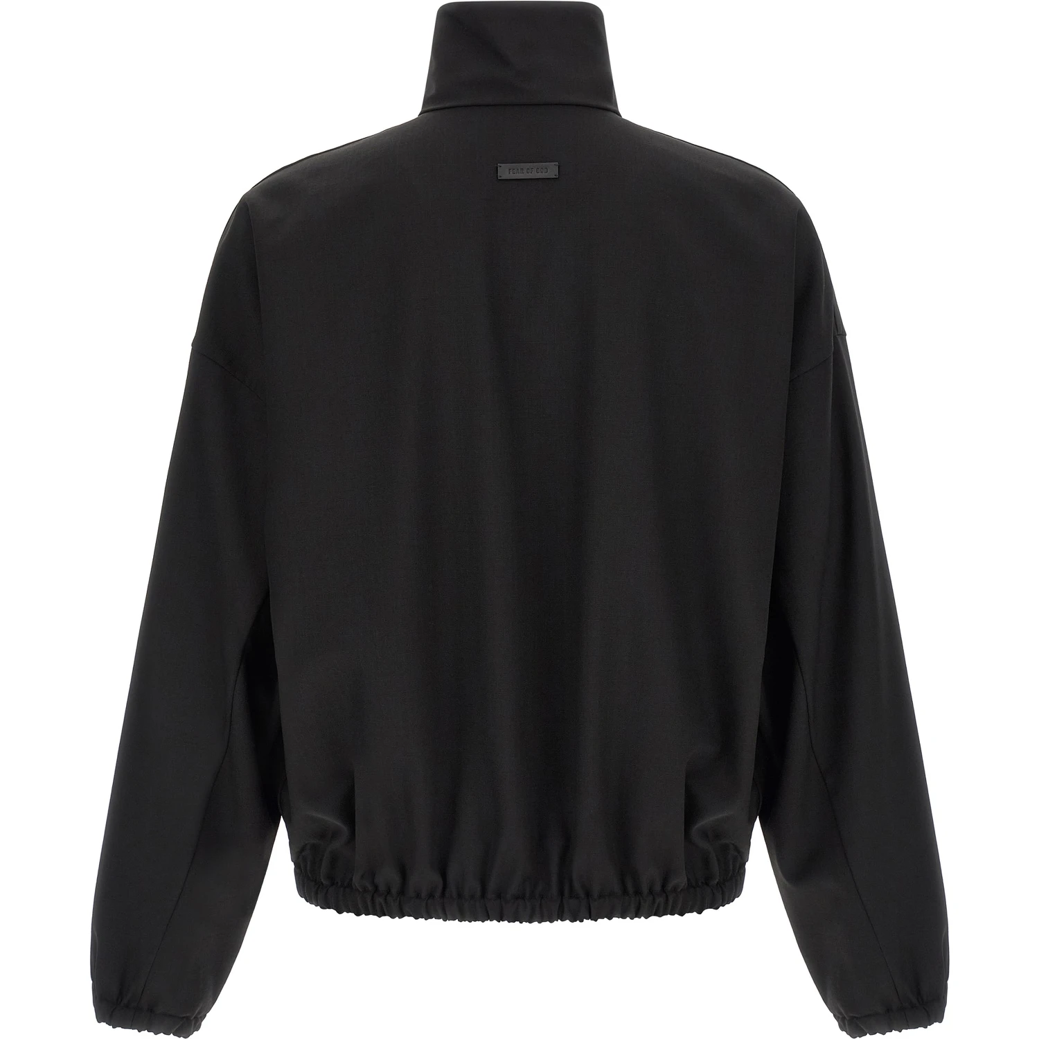 Black Virgin Wool Sweatshirt