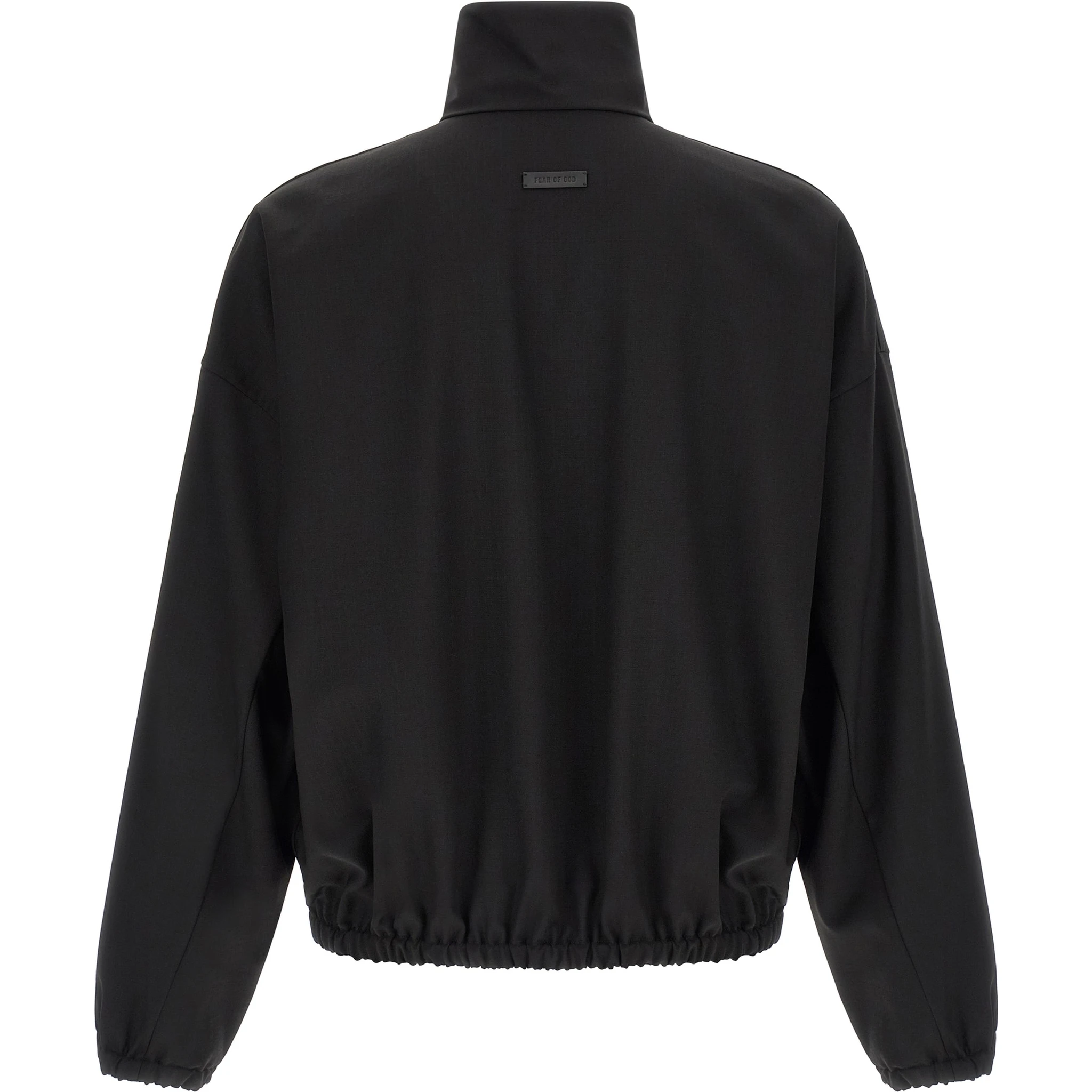 Black Virgin Wool Sweatshirt