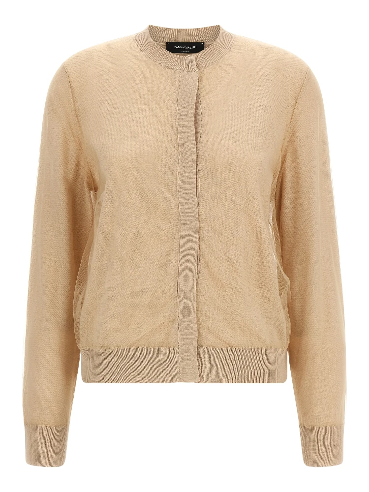 Brown Virgin Wool Cardigan
