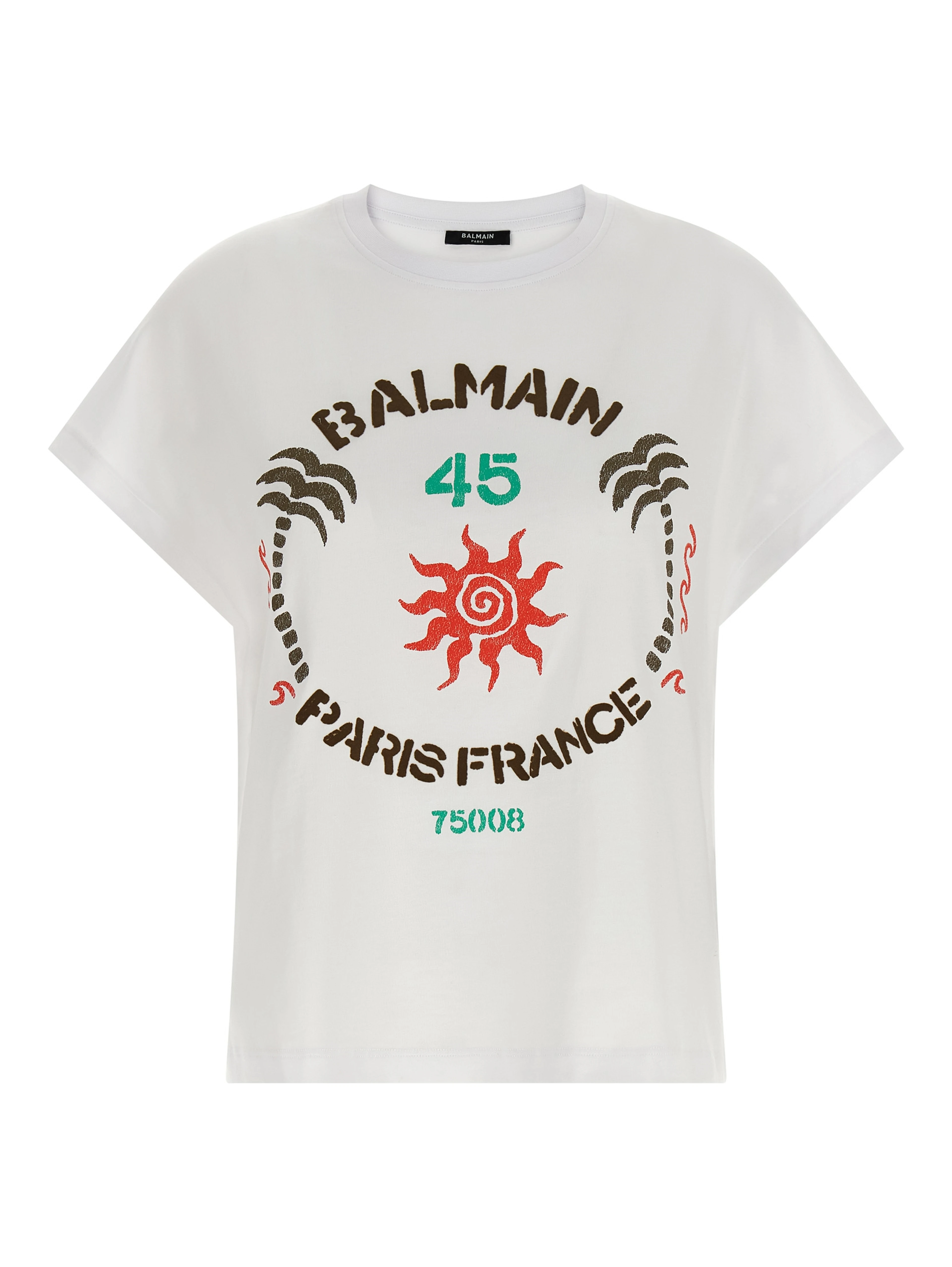 White Cotton T-Shirt