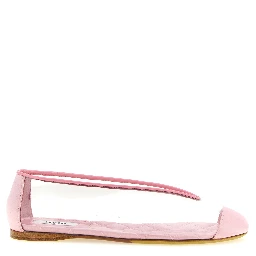 Multicolor Pvc Ballet Flats