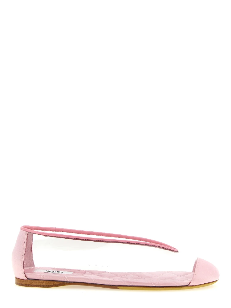 Multicolor Pvc Ballet Flats