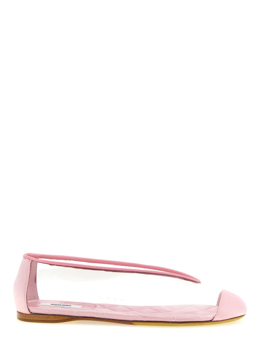 Multicolor Pvc Ballet Flats