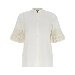 White Cotton Blouse