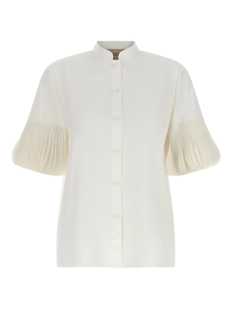 White Cotton Blouse