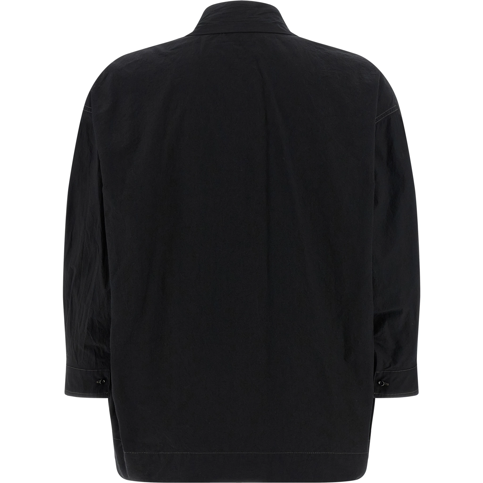 Black Cotton Blouse