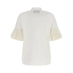 White Cotton Blouse