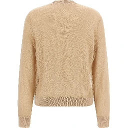 Brown Virgin Wool Cardigan