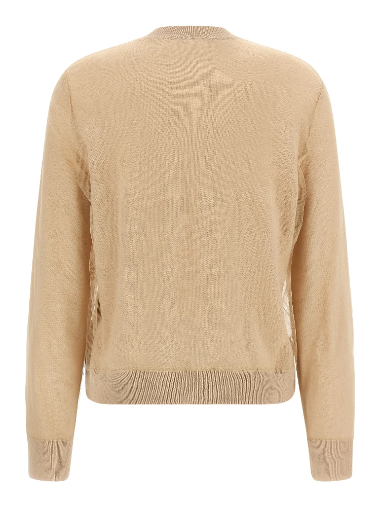 Brown Virgin Wool Cardigan alternative
