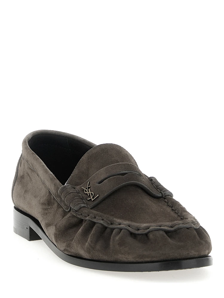 Brown Calfskin Slip-On Loafers alternative