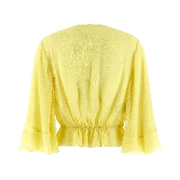Bicolor Acetate Blouse