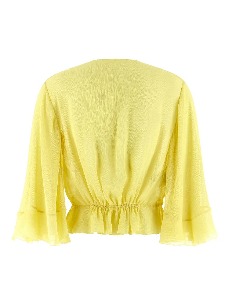 Bicolor Acetate Blouse alternative