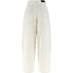 White Cotton Jeans Denim