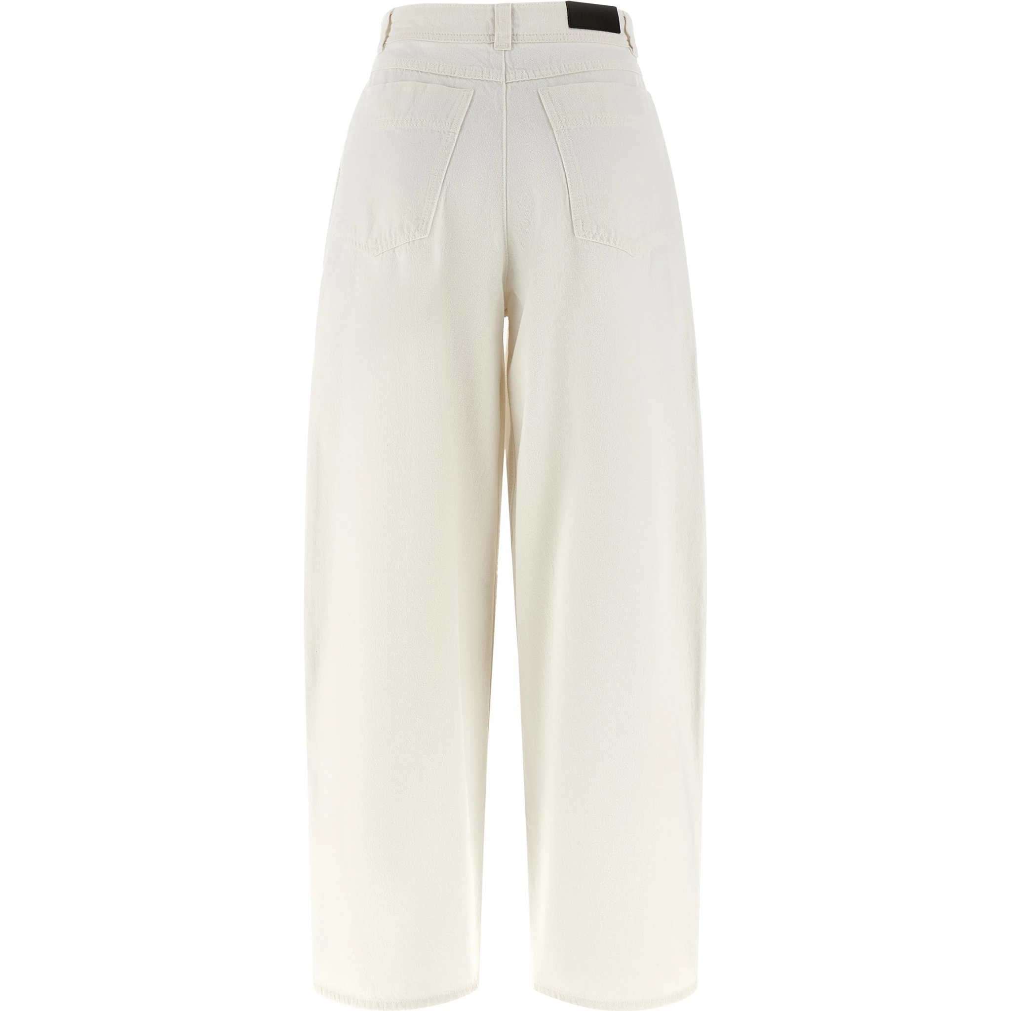 White Cotton Jeans Denim