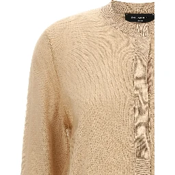 Brown Virgin Wool Cardigan