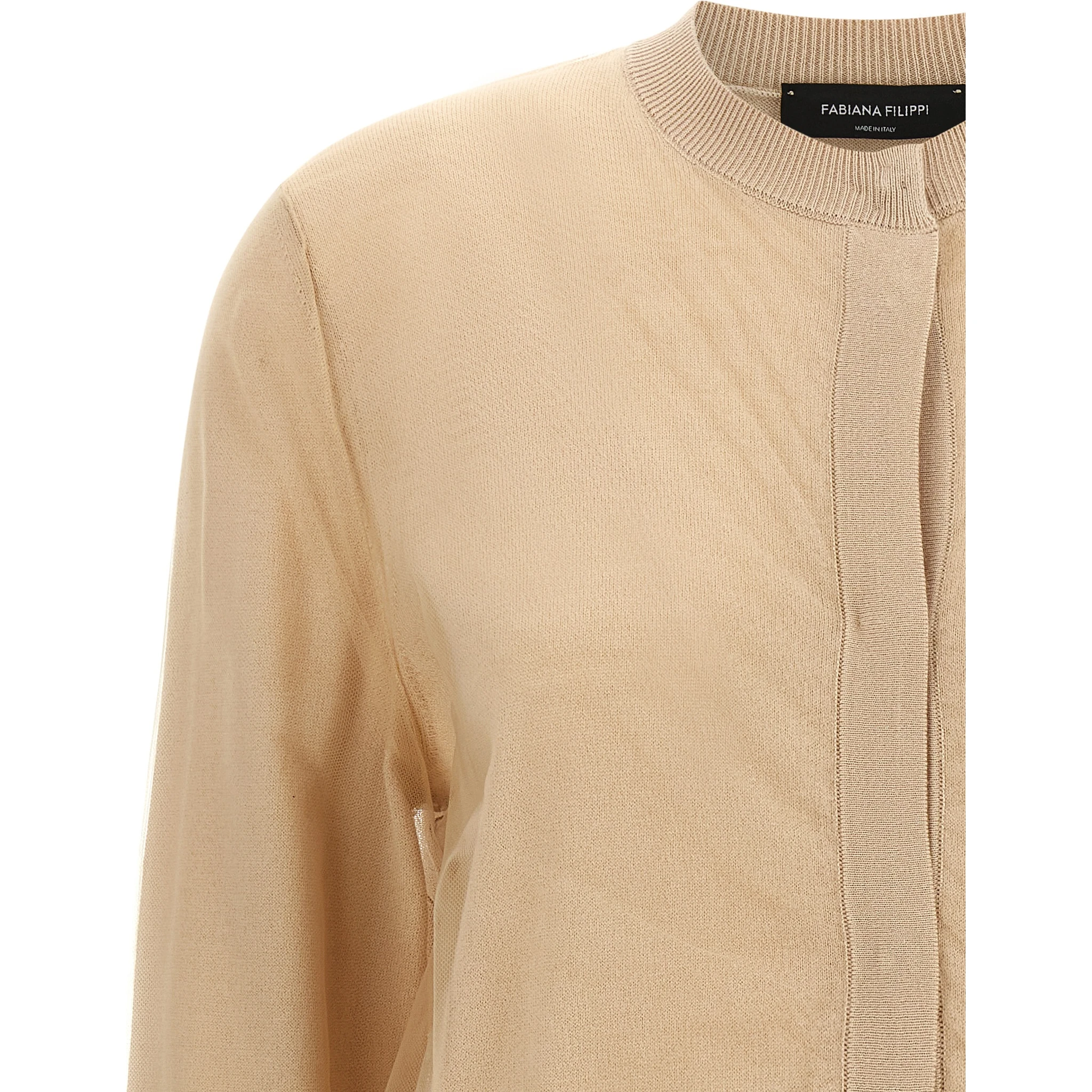Brown Virgin Wool Cardigan
