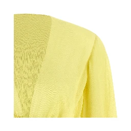 Bicolor Acetate Blouse