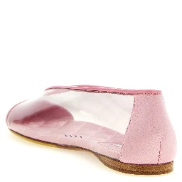 Multicolor Pvc Ballet Flats