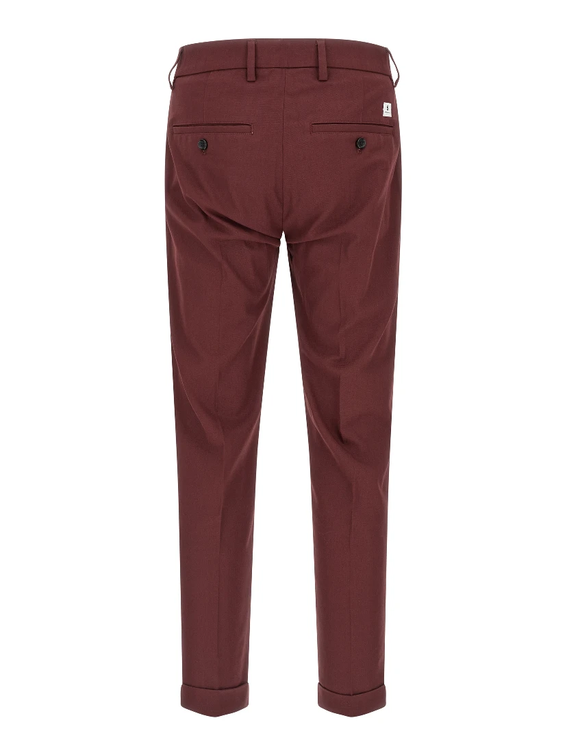 Multicolor Cotton Chino Pants