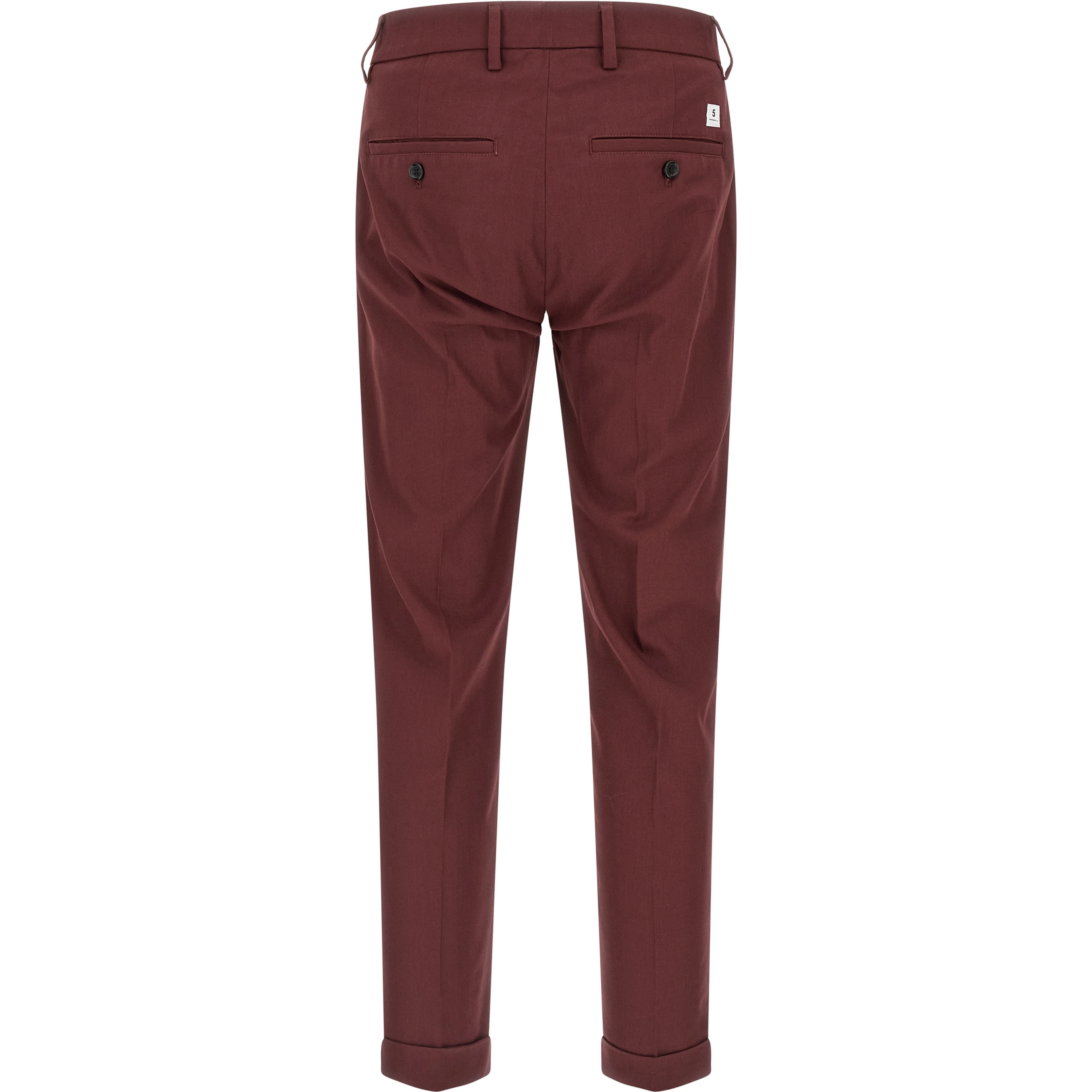 Multicolor Cotton Chino Pants