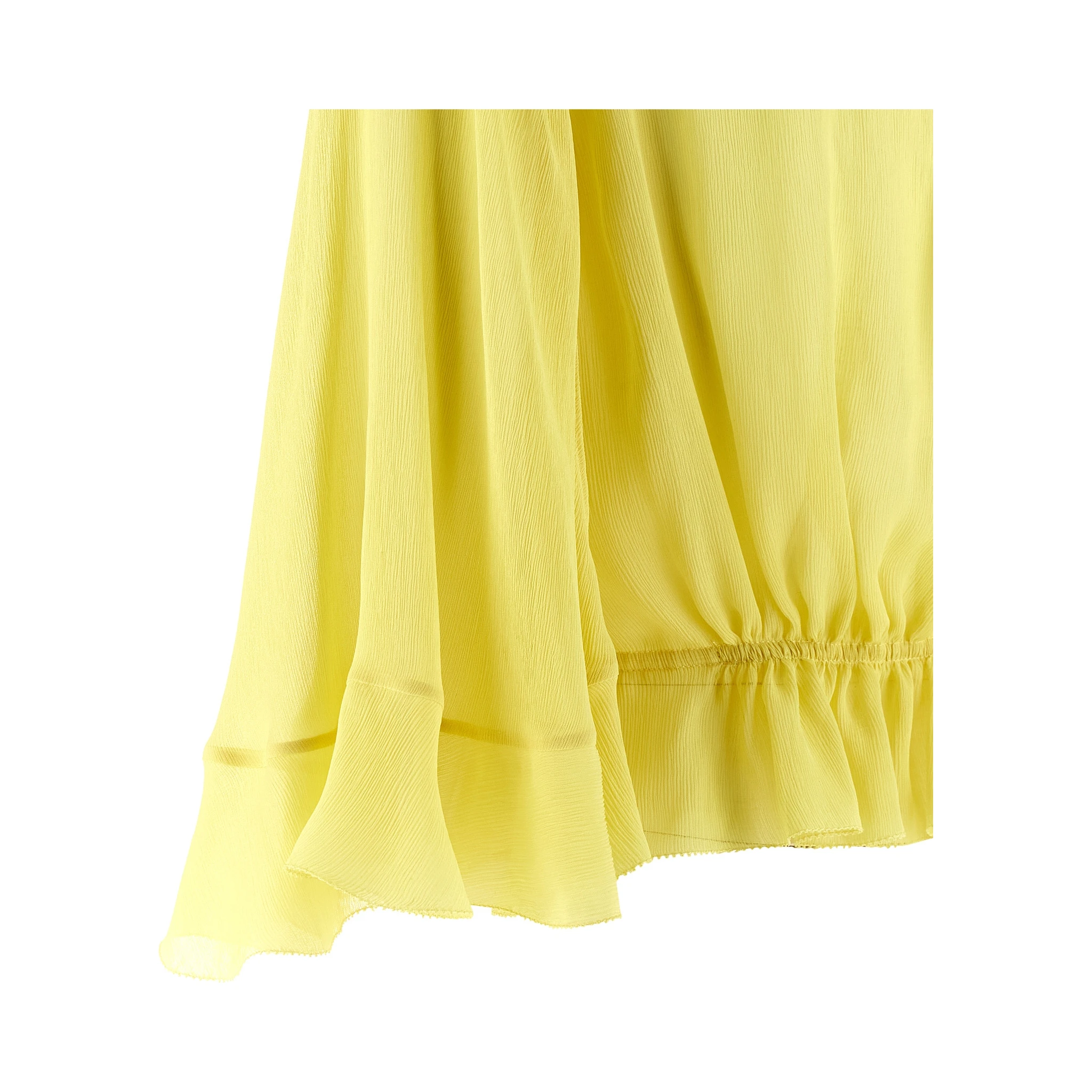Bicolor Acetate Blouse