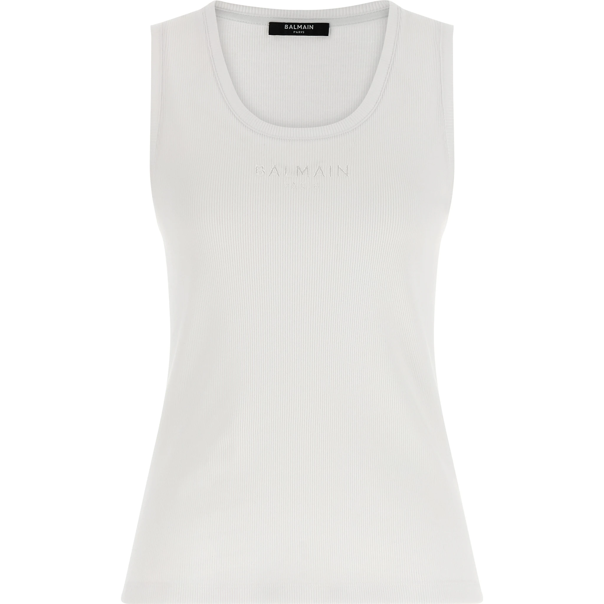 White Cotton Tank Tops