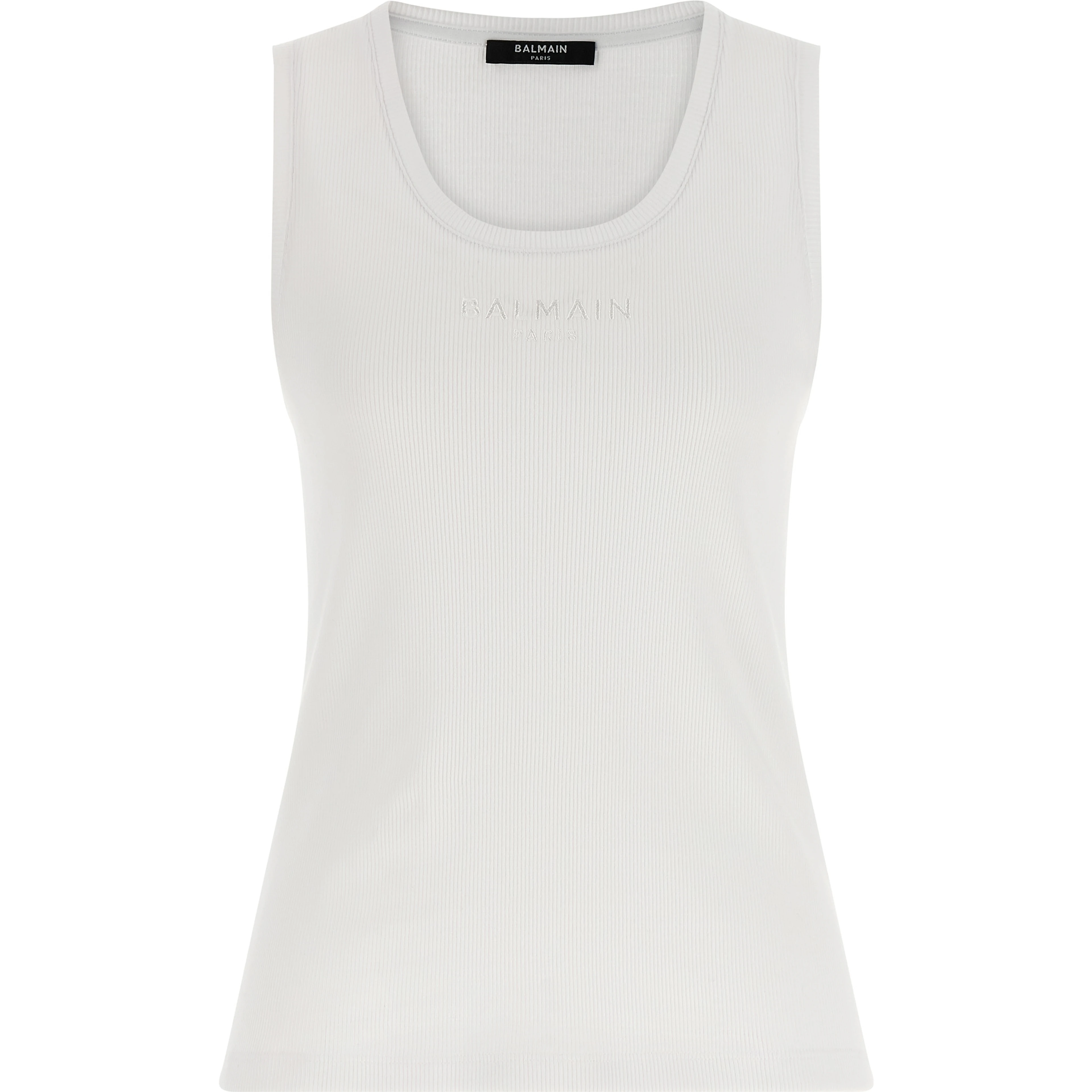 White Cotton Tank Tops