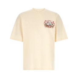 Beige Cotton T-Shirt