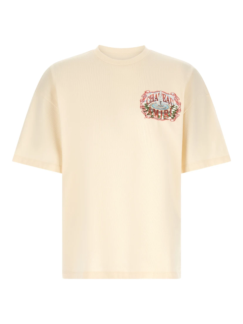 Beige Cotton T-Shirt