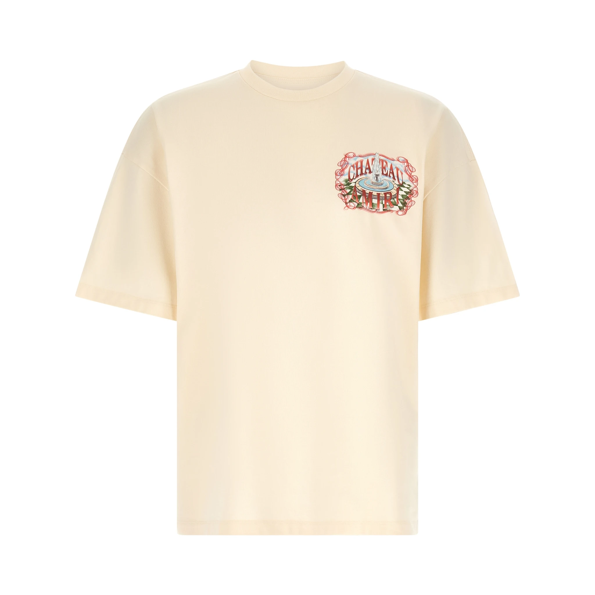 Beige Cotton T-Shirt