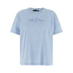 Blue Cotton T-Shirt