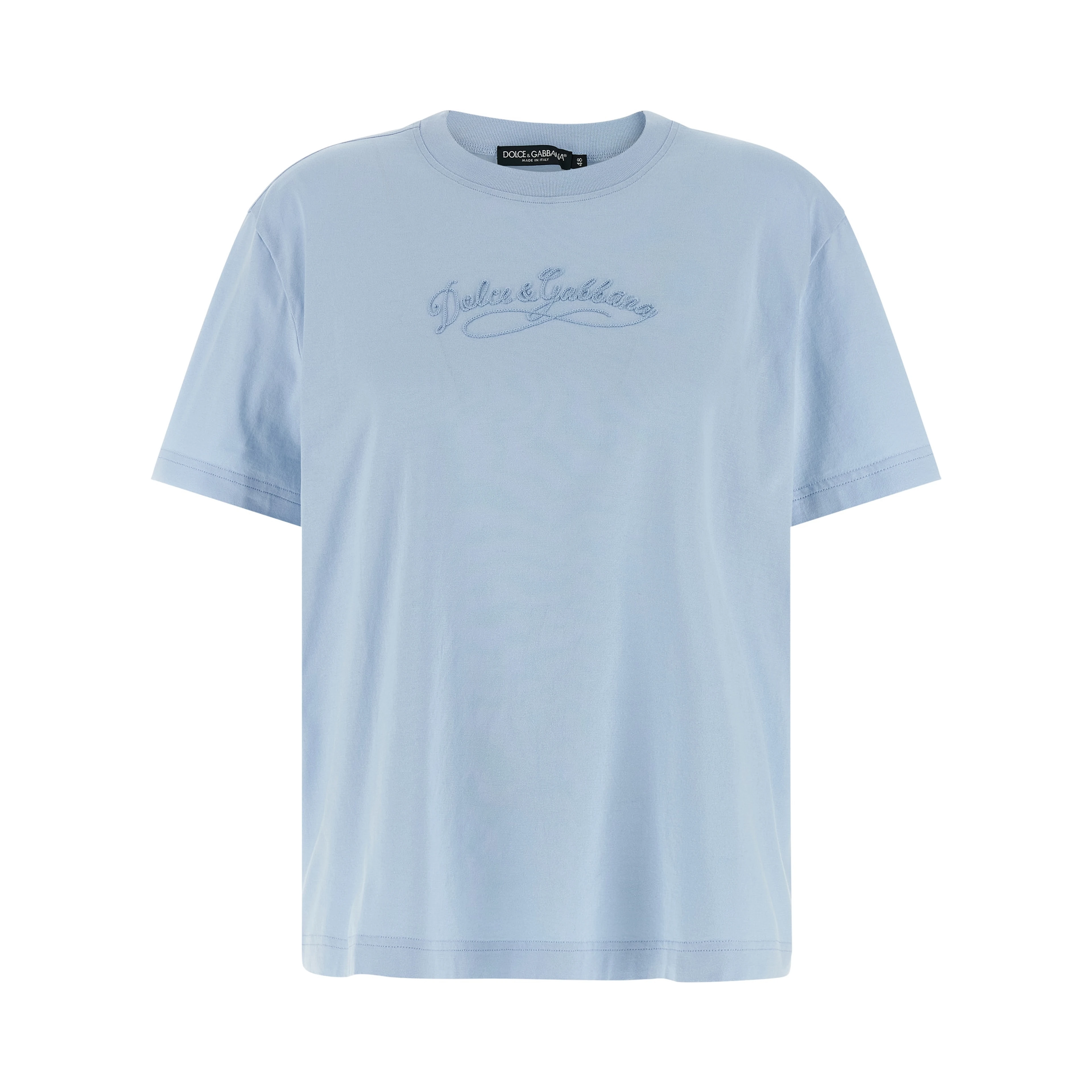 Blue Cotton T-Shirt