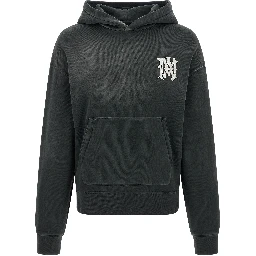 Black Cotton Sweatshirt