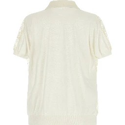 Beige Silk Cardigan