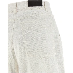 White Cotton Jeans Denim
