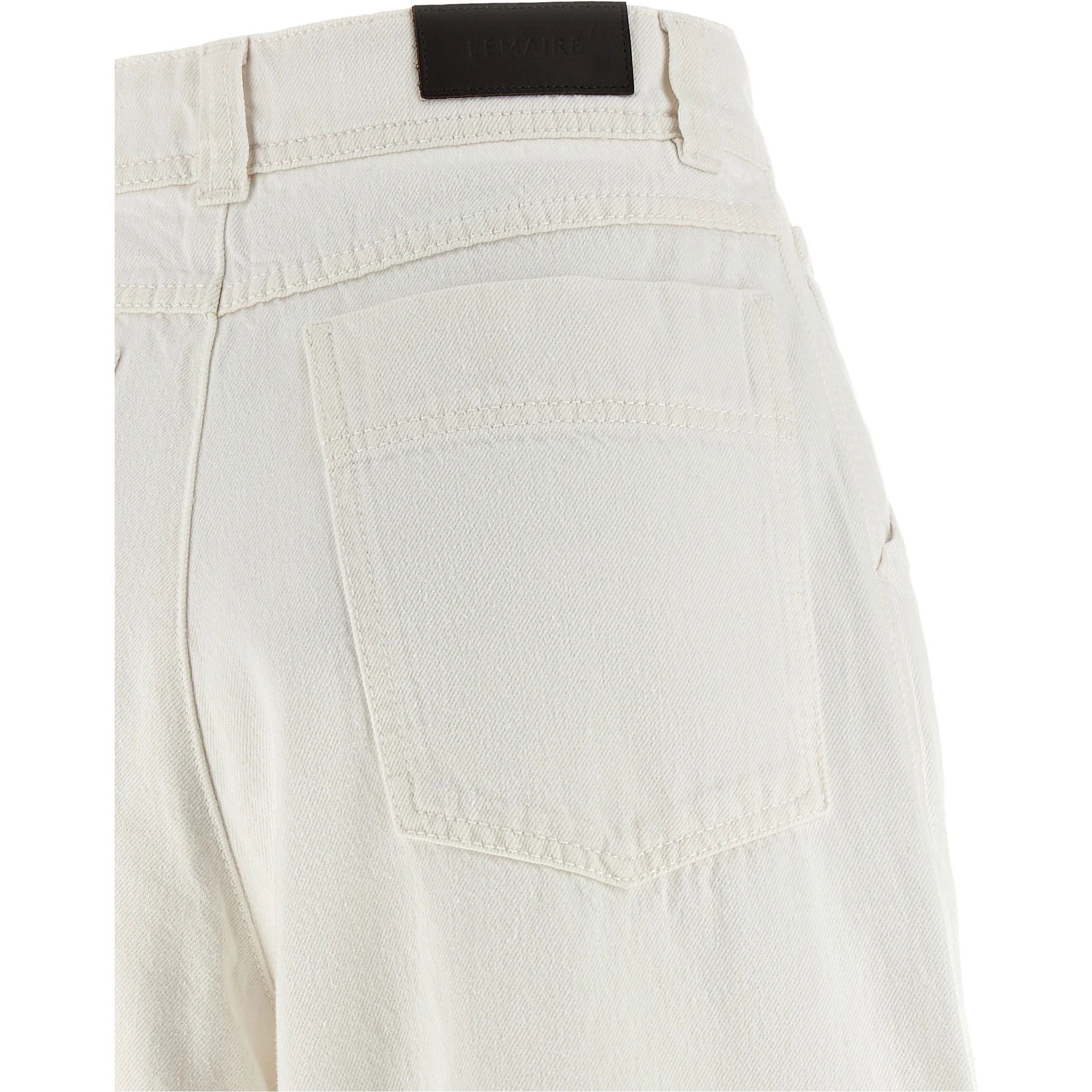 White Cotton Jeans Denim