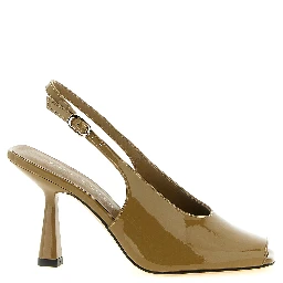 Bicolor Polyethylene High Heel Pumps