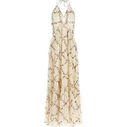 White Cotton Long Dress